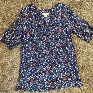 Vineyard Vines girls swim summer patriotic coverup medium youth